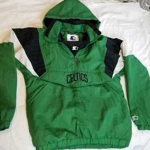 Celtics Starter pullover breakaway jacket